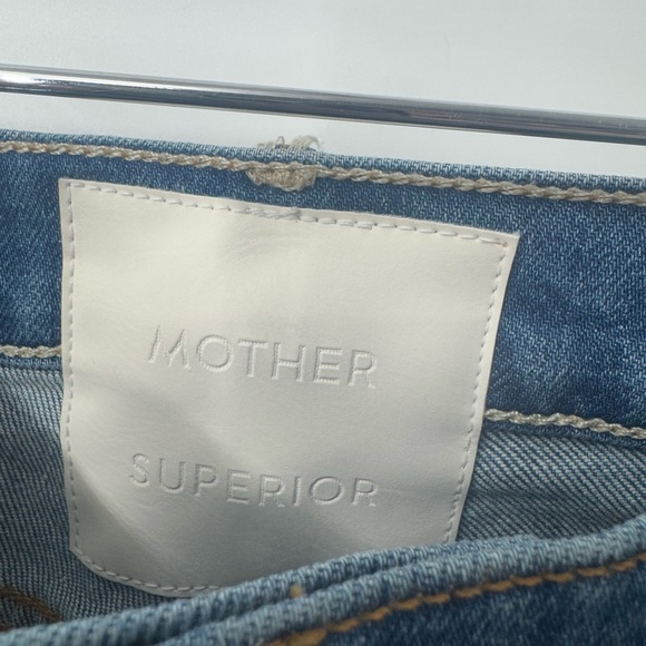Mother Weekender-it's a small world jeans size 24 B2975 - Picture 6 of 9